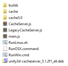 cache server files