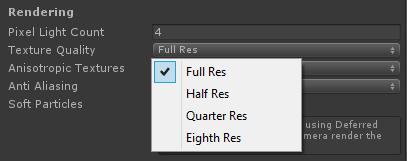 quality settings texture quality