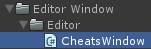 editor cheatswindow script