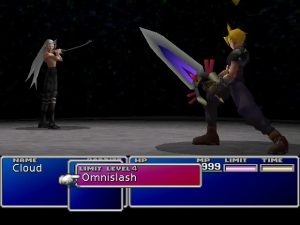 Final Fantasy VII Cloud Omnislash Attack
