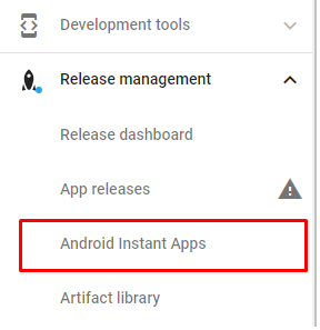 Google Play Instant Android Apps